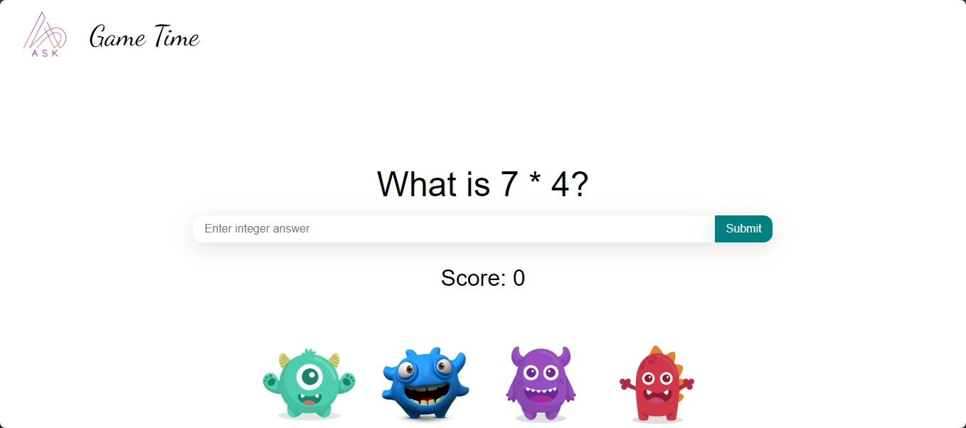 Mathematics Quiz Game preview
